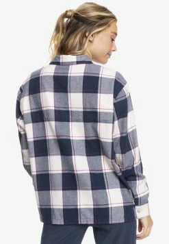 Roxy Button-down Blouse - Mood Indigo Plaid Party -Roxy Shop afbf7340481e4e4b93542cef570c28a2