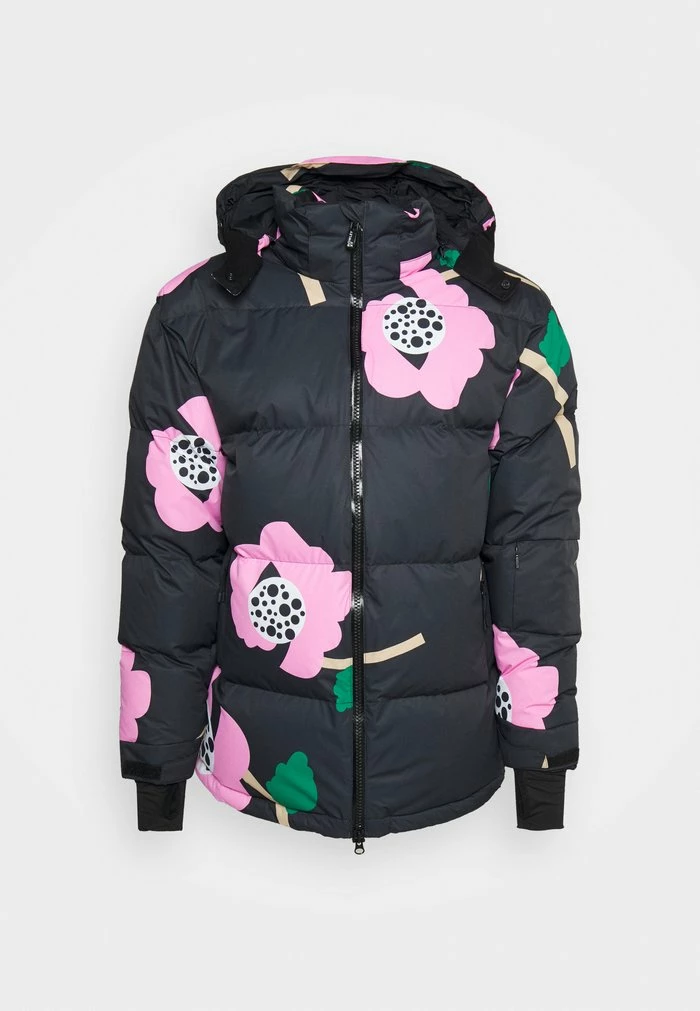 Roxy ROWLEY PUFFER - Snowboard Jacket - True Black 4 Roxy ROWLEY PUFFER - Snowboard Jacket - True Black - Image 2