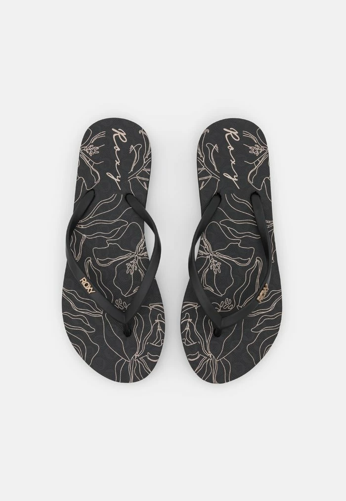 Roxy VIVA STAMP - Pool Shoes - Black/gold 3 Roxy VIVA STAMP - Pool Shoes - Black/gold