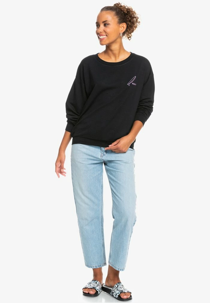 Roxy Sweatshirt - Anthracite 4 Roxy Sweatshirt - Anthracite - Image 2