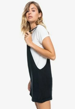 Roxy BACK TO GOODBYE - Dungarees - Anthracite -Roxy Shop b4178befc96143b997ccf944336684ce