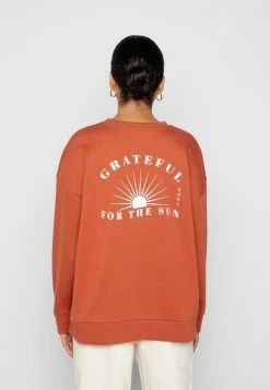 Roxy MORNING HIKE - Sweatshirt - Brown -Roxy Shop b42ed6eafa8d4e3eb3a754ba801b0d70