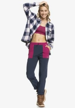 Roxy Button-down Blouse - Mood Indigo Plaid Party -Roxy Shop b51405d079424194b7a6325da9e78244