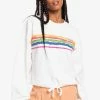 Roxy Sweatshirt - Snow White -Roxy Shop b745e193fa4b4b209e5f5c843a3aba6f