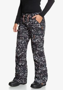 Roxy NADIA PRINTED - Snow Pants - True Black Izi 10 Roxy NADIA PRINTED - Snow Pants - True Black Izi -Roxy Shop b90a729830d141c486d6a6239450a1b8