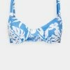 Roxy LOVE THE MUSE - Bikini Top - Blue/white