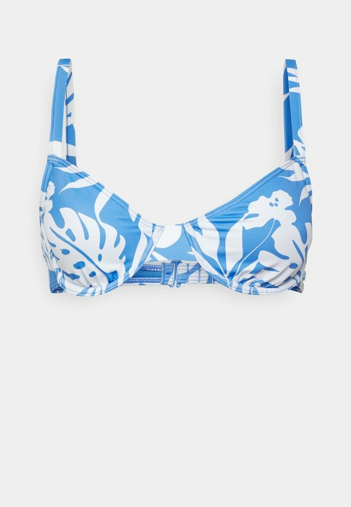Roxy LOVE THE MUSE - Bikini Top - Blue/white 3 Roxy LOVE THE MUSE - Bikini Top - Blue/white