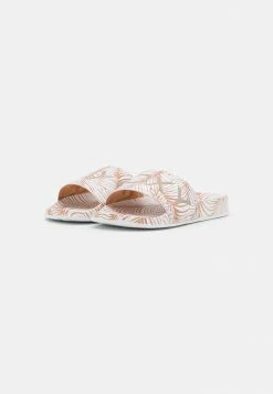 Roxy SLIPPY PRINTED - Mules - White/tan 10 Roxy SLIPPY PRINTED - Mules - White/tan -Roxy Shop ba8414ad508942e8b188abefdcbef735