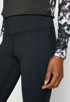 Roxy SUBLIME SUNSHINE - Leggings - True Black -Roxy Shop bad0a5bf17f04bee8fcc55eabdc3f9d4