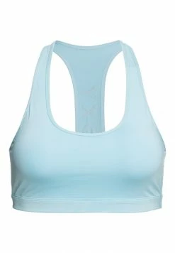 Roxy BACK TO YOU - Medium Support Sports Bra - Cool Blue -Roxy Shop bb5f216176084f0297f526681e5fb6b9