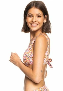 Roxy BRALETTE - Bikini Top - Pastel Rose Swept Up Floral -Roxy Shop bd8e3d8f48e14866a9a8be9e8c4db0a7