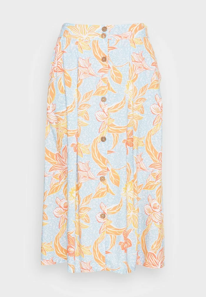 Roxy NIGHT TIME - Maxi Skirt - Cool Blue Island Time 6 Roxy NIGHT TIME - Maxi Skirt - Cool Blue Island Time - Image 4