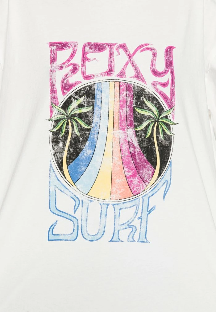 Roxy COME TO THE BEACH - Print T-shirt - Snow White 7 Roxy COME TO THE BEACH - Print T-shirt - Snow White - Image 5