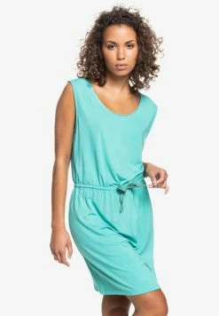 Roxy SURFS UP - Jersey Dress - Sea Blue