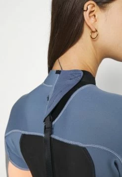 Roxy PROLOGUE WOMEN - Swimsuit - Cloud Black/powder Dark Grey/sunglow -Roxy Shop c1a505223e5842f8bea344f8d08955db