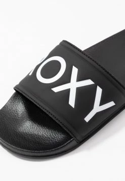 Roxy SLIPPY - Mules - Black -Roxy Shop c24cb4f968b444898647956a4d0e1bd7