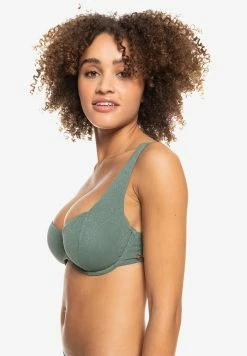 Roxy SHIMMER TIME - Bikini Top - Green -Roxy Shop c29aaab20e9f4770b1beae7c3770c9f3