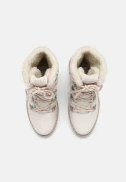 Roxy BRANDI - Lace-up Ankle Boots - Off White -Roxy Shop c38a15f9a0f144848d6d6024fc207f2f