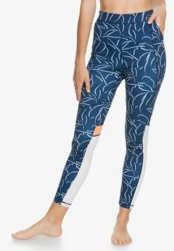 Roxy Leggings - Mood Indigo Tropical Mood