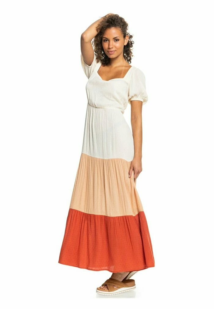 Roxy LULLABY LOVE - Maxi Dress - Tapioca 4 Roxy LULLABY LOVE - Maxi Dress - Tapioca - Image 2
