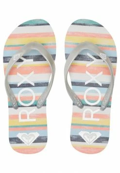 Roxy TAHITI - Pool Shoes - Stripe Citrus Olmpian Blue -Roxy Shop c489f2db965249b8864a81a61f2e78e0