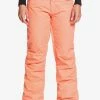 Roxy BACKYARD - Snow Pants - Fusion Coral