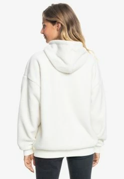 Roxy GOING LEFT - Fleece Jumper - Snow White -Roxy Shop c785d9bed2404bb38f6c19f40f70c97d