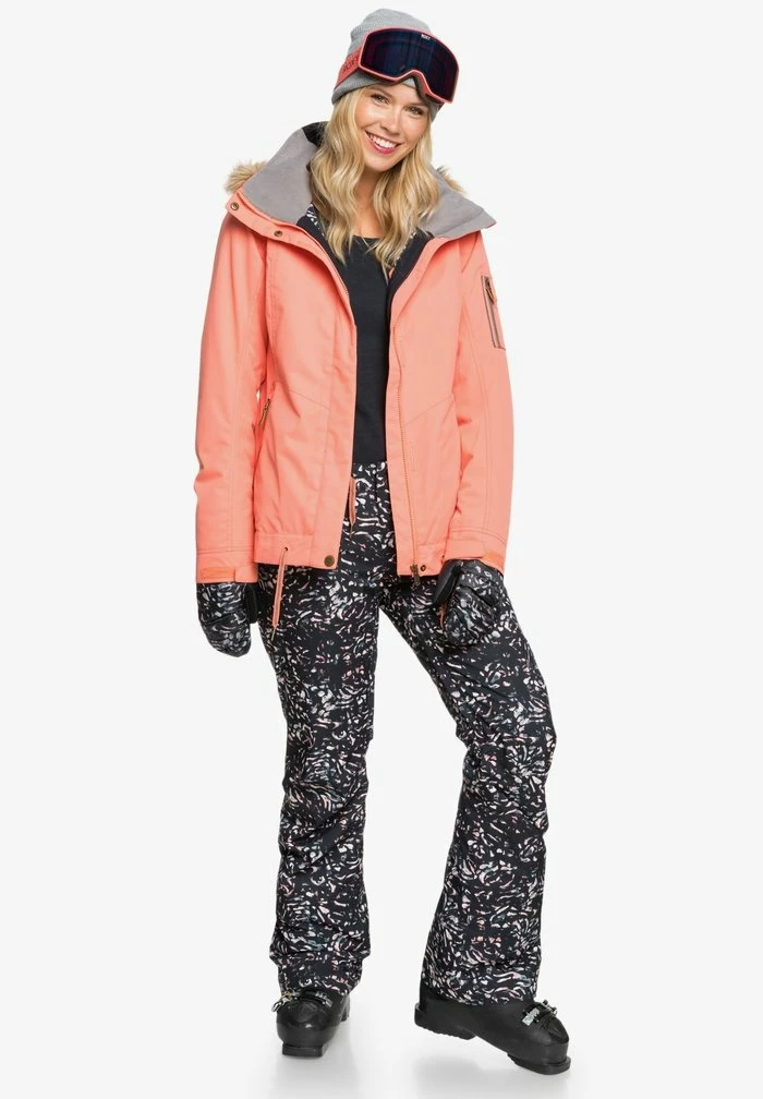 Roxy NADIA PRINTED - Snow Pants - True Black Izi 4 Roxy NADIA PRINTED - Snow Pants - True Black Izi - Image 2