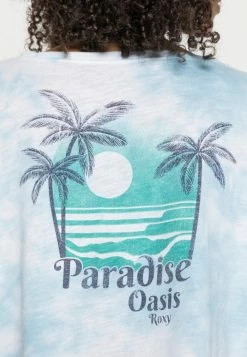 Roxy HAPPY PALMS - Print T-shirt - Cool Blue -Roxy Shop cb18af8f35b74b34910ecd6ee6888537