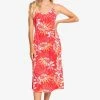 Roxy LAND OF LIFE - Day Dress - Red -Roxy Shop cc176c3c11674eac8a8cd85266e7d357