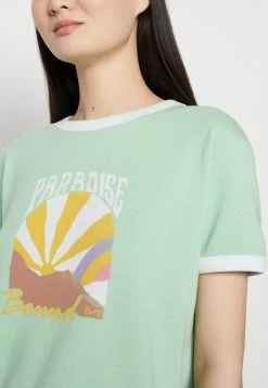 Roxy BAILING DREAM - Print T-shirt - Green -Roxy Shop cc65b75a5cb34929ab8e7e87341b161c