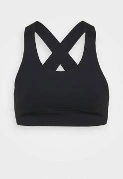 Roxy RUN - Medium Support Sports Bra - True Black -Roxy Shop cd96a26bf48646e9b039035919bada66
