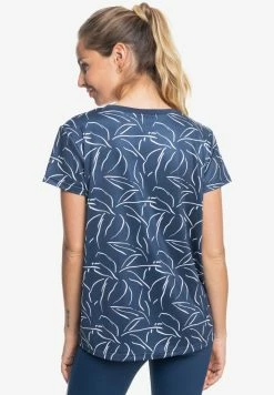 Roxy Print T-shirt - Mood Indigo Tropical Mood 7 Roxy Print T-shirt - Mood Indigo Tropical Mood -Roxy Shop cf29e574b6d7420884b438cf400fc49d