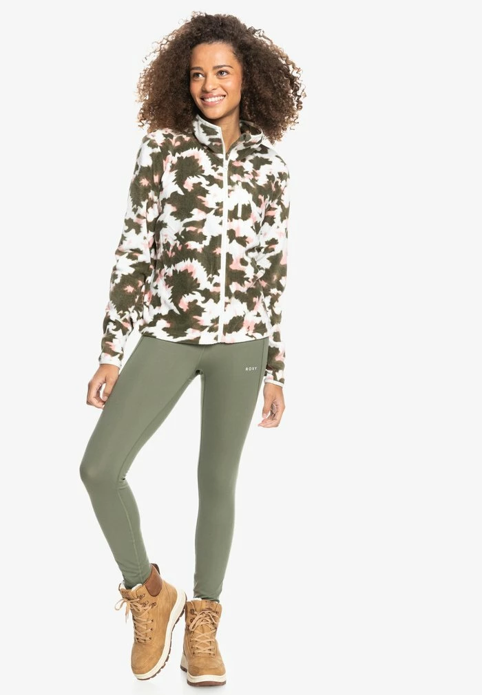 Roxy SUBLIME SUNSHINE - Leggings - Deep Lichen Green 4 Roxy SUBLIME SUNSHINE - Leggings - Deep Lichen Green - Image 2