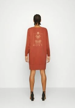 Roxy MEETING UP C - Jumper Dress - Brown