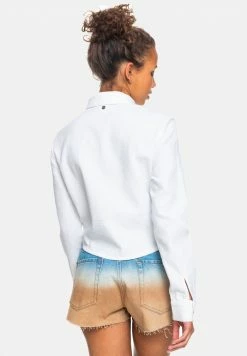 Roxy Button-down Blouse - Snow White 11 Roxy Button-down Blouse - Snow White -Roxy Shop d33d0f74f241447aa224ce2d850f9921