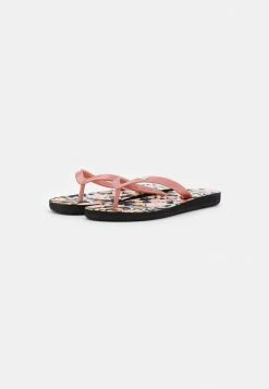 Roxy TAHITI VII - Pool Shoes - Black/withe/pink -Roxy Shop d34d711bcd8b4b2598e299005cfd0c65