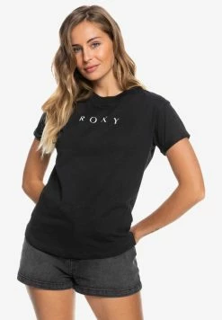 Roxy Print T-shirt - Anthracite