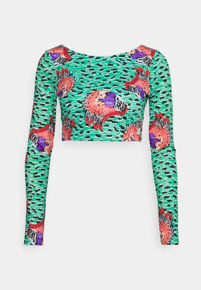 Roxy STELLA JEAN CROP - Bikini Top - Holy Green Melie 6 Roxy STELLA JEAN CROP - Bikini Top - Holy Green Melie - Image 4