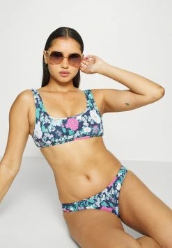 Roxy BRALETTE SMOCK - Bikini Top - Mood Indigo S Blossom Babe -Roxy Shop d5e86fe3588a412c906f43aaf4364808