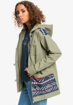Roxy Summer Jacket - Deep Lichen Green -Roxy Shop d5ea5a7dd3864c6889588e192da6ade0