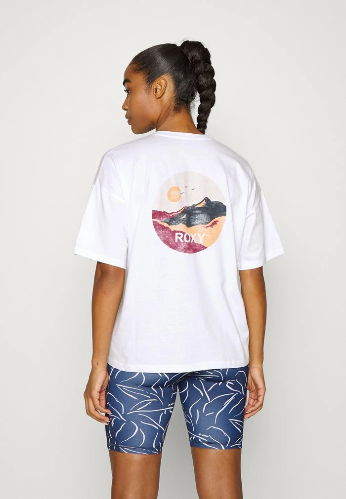 Roxy START ADVENTURES - Print T-shirt - Bright White 5 Roxy START ADVENTURES - Print T-shirt - Bright White - Image 3