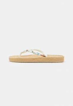 Roxy SOUTH BEACH - T-bar Sandals - Antique White -Roxy Shop d66bcd4308294cdbb781c3f071033630