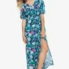 Roxy DYNAMITE GIRL - Maxi Dress - Mood Indigo Blossom Babe -Roxy Shop d6838fa068f54254880046c87685876d