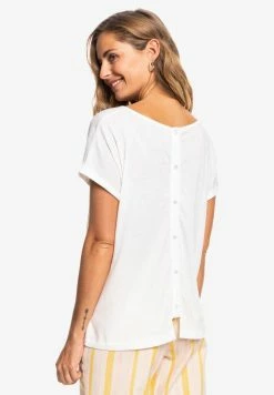 Roxy Print T-shirt - Snow White -Roxy Shop d6a3330bb407479ea81d96aa2ddde0ab