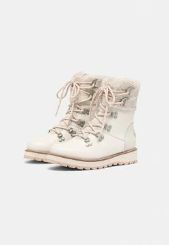 Roxy BRANDI - Lace-up Ankle Boots - Off White -Roxy Shop d6a4575c9c4d4c8abb31e88cbb8ab238
