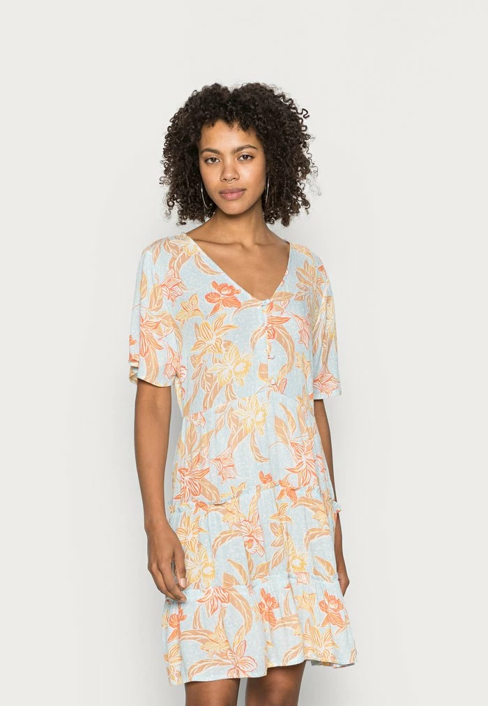 Roxy SUMMER OF SUN - Day Dress - Cool Blue Island Time 3 Roxy SUMMER OF SUN - Day Dress - Cool Blue Island Time