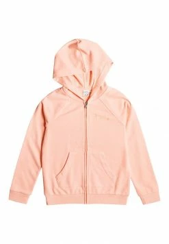 Roxy HAPPINESS FOREVER - Zip-up Sweatshirt - Tropical Peach