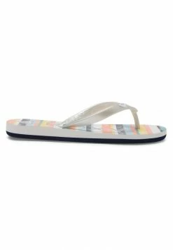 Roxy TAHITI - Pool Shoes - Stripe Citrus Olmpian Blue