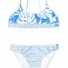 Roxy FLOWERS ADDICT SET - Bikini - Blue